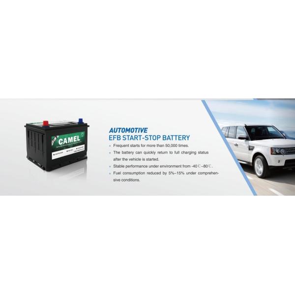 750CCA 12V 80Ah увеличило затопленный автомобильный аккумулятор для автоматического стопа начала