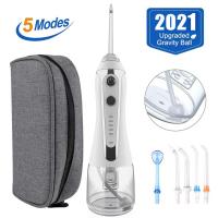 Irrigator oral sans fil dentaire portatif 300ml rechargeable