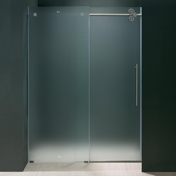 8 mm High Strength Shower Door Glass Toughened With High Polished Edge