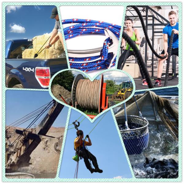 натяжные канаты УЛЬТРАФИОЛЕТОВЫЕ устойчивые 573 Lbs нейлона 2~20mm располагаясь лагерем для шатра