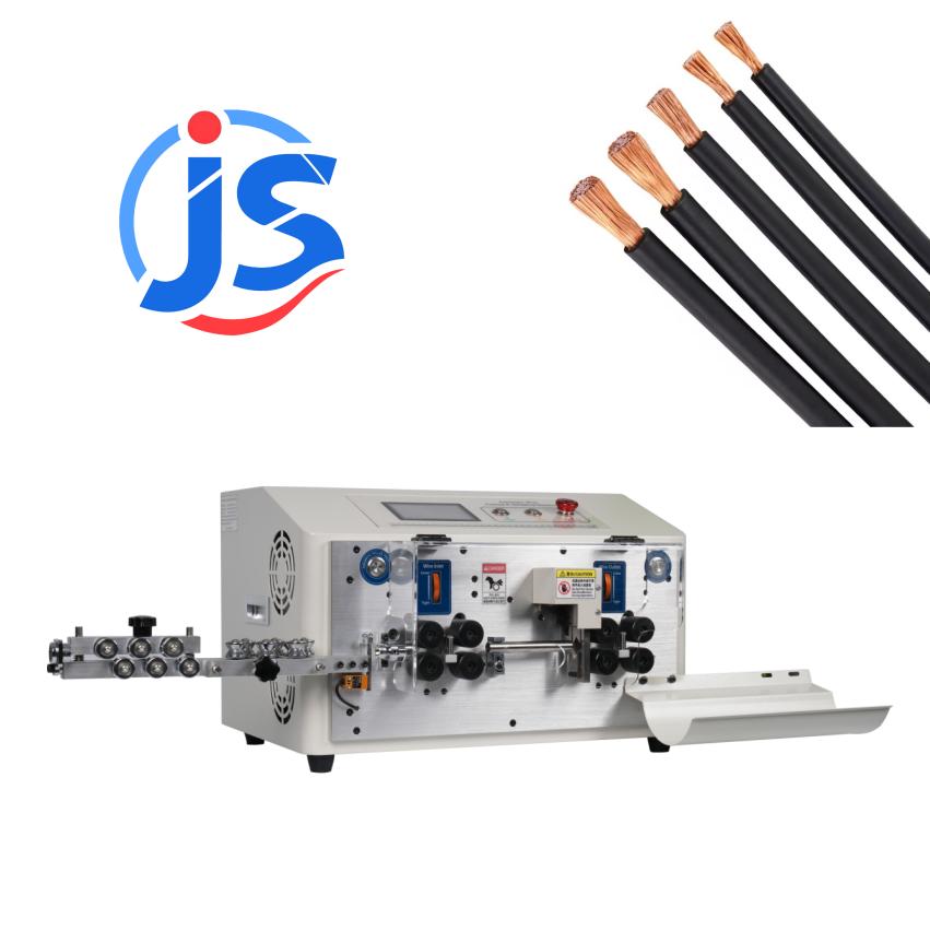 Industrial Precision Cable Cutting Machine Multi Functional Wire Cutter Stripper Machine