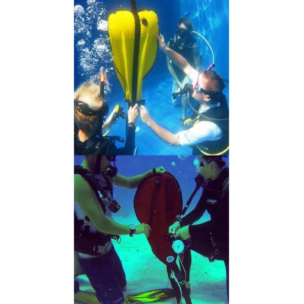 Bolsas de elevación por aire de uso pesado con revestimiento de PVC para el rescate submarino