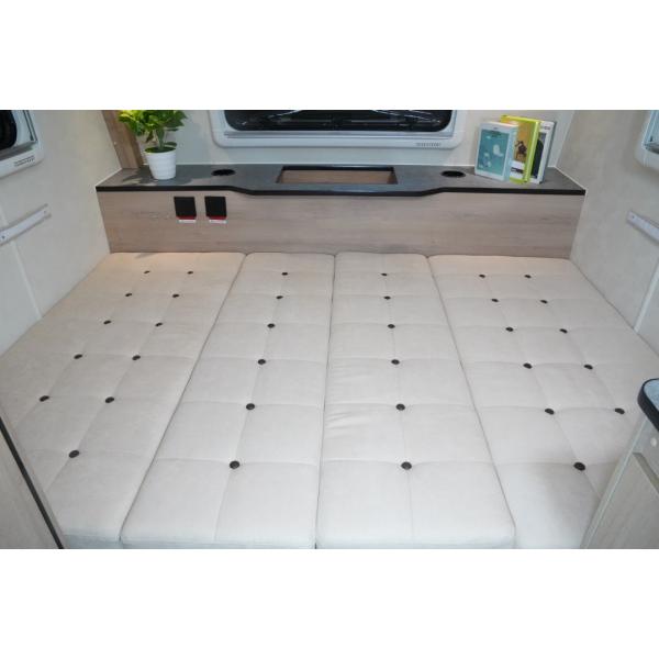 Petites remorques de campeur légères de la remorque de campeur de planéité FRP rv avec la cuisine