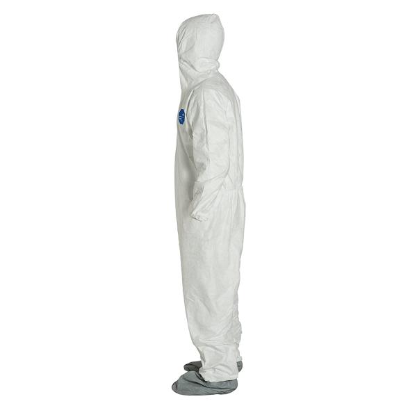 Splash Proof Disposable Protective Coverall , Disposable Work Suits Waterproof