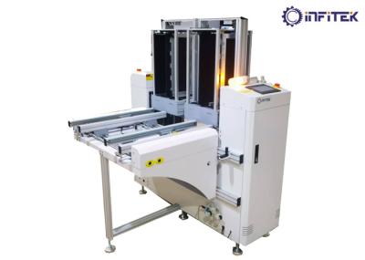 Descarregador duplo do PWB do trilho de INFITEK BH-M-TN para 50x80 - tamanho do PWB de 330x250mm