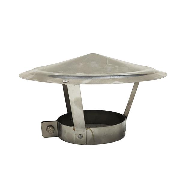 5 Single Wall Triangle Chimney Rain Cowl Cover Single Wall