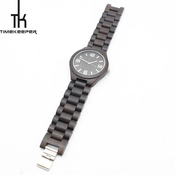 2017 hot selling Japan movement high quality natural wood watch with custom logo