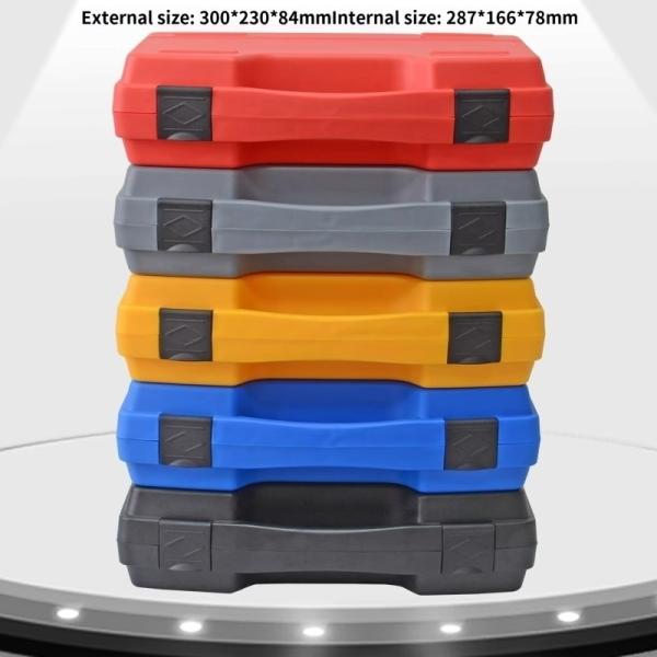 Caja de herramientas de espuma PP 300x230x84mm con logotipo personalizado Soporte OEM