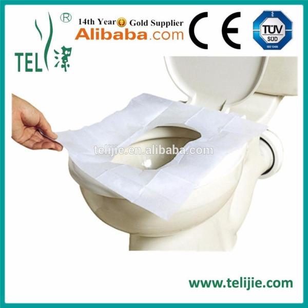 Woodpulp Paper Disposable Toilet Seat Covers Rectangular