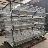 Modern Farm 150 / 200 Birds Broiler Chicken Cage Q235A Steel Wire Material