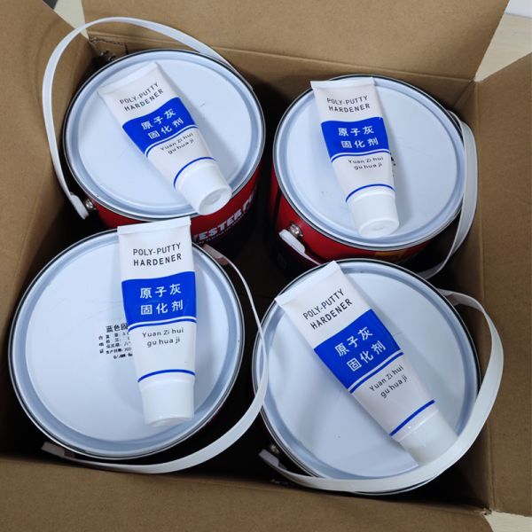 Hot Selling Fast Drying Poly Putty Gray Professional Easy Use Car Body Filler for Car Repair