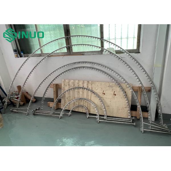 IEC 60529 IPX3 IPX4 Waterproof Test System Oscillating Tube Rain Test Equipment