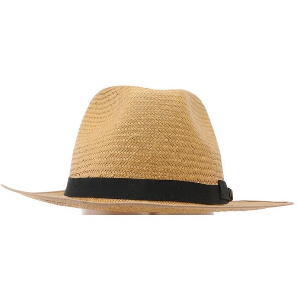 Fashionable Wide brim straw fedora