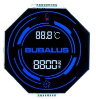 VDD 5V Negative Transmissive VA LCD Display Segment Vehicle LCD Display