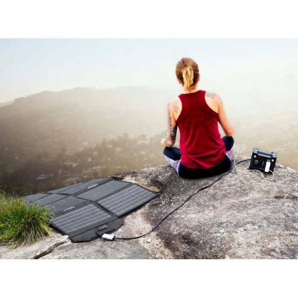 Outdoor Portable Mobile Phone Power Charging 160W Folded Solar Panel
