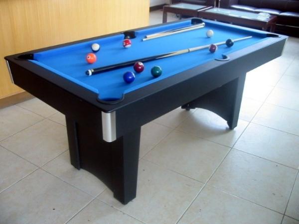 Family Fun 6 FT Billiards Game Table Durable Nylon Cloth With All Accessories Included