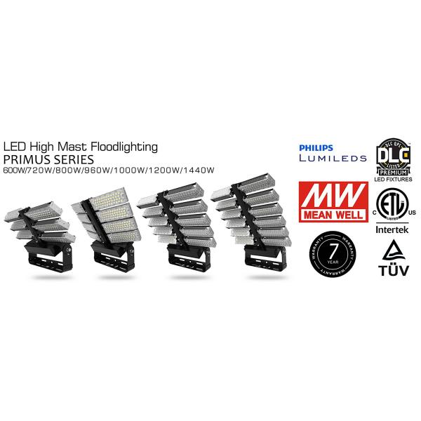 арена спорт СИД 960В 1000В на открытом воздухе освещая ОЭМ/ОДМ 2700 - ККТ 6500К