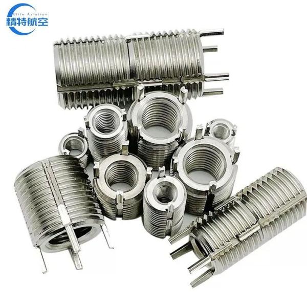 100pcs/bag M14 M16 M18 Galvanized Stainless Steel Keensert Fasteners Key Locking Wire Thread Inserts
