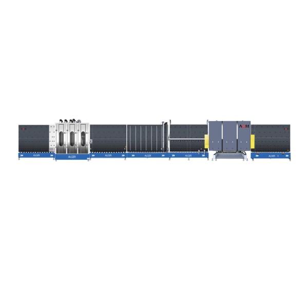 Automatic vertical glass production line
