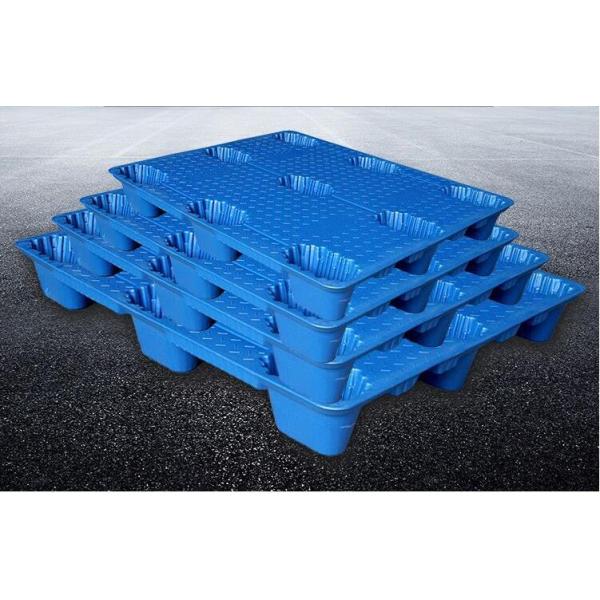 HDPE 9 футов паллета Nestable пластикового входа пути паллета 4 пластикового