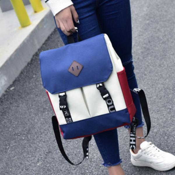 OEM durable 600d polyester fashion hidden compartment backpack