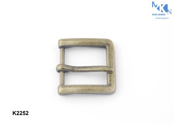 Belt / Shoe Strap Buckles Antique Brass Hanging Plating Strap Heal Bar Buckle