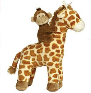 Lovely Giraffe with babay Monkey Plush Toys