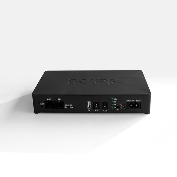 Мини-УПС 5в 9в 12в Выход 1а 2а УПС Интернет емкость батареи 2600 мАч*4