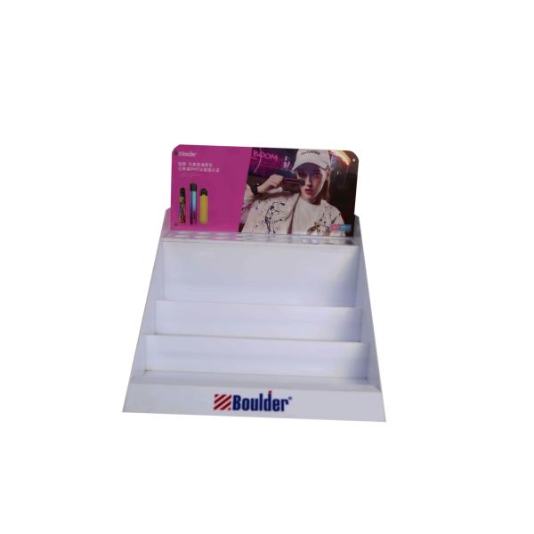 Plexiglass Tobacco Counter Top Display , Multifunctional POP Store Display