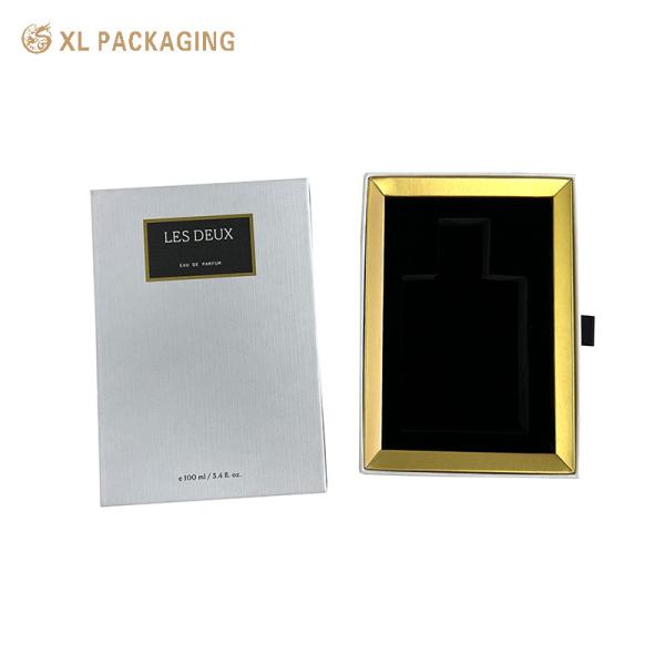 XL Packaging Custom Packaging Box Factory Luxury Cosmetics Perfume Bottle Packaging Box Custom Paper Drawer Gift Box With Logo Printing