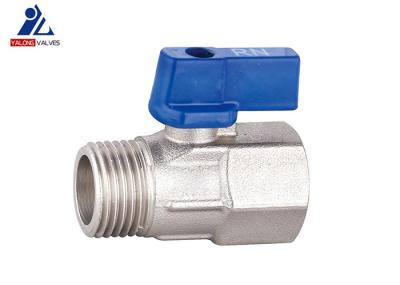 1.6MPa Male X Female Ball Valve Mini ISO 228 Alumium Handle