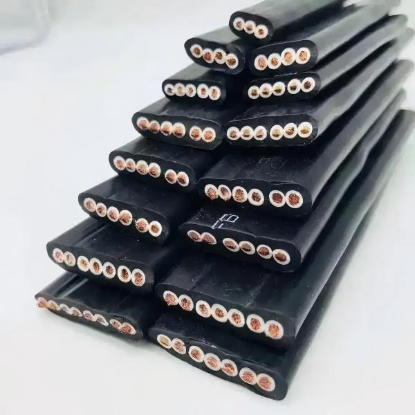 Cable Manufacturer  SE4 Rubber Flat Traveling Cable YZWB 450/750V