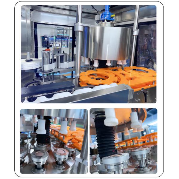 TN-12-2H Round Bottle Rotary High Speed Labeling Machine 12000 BPH