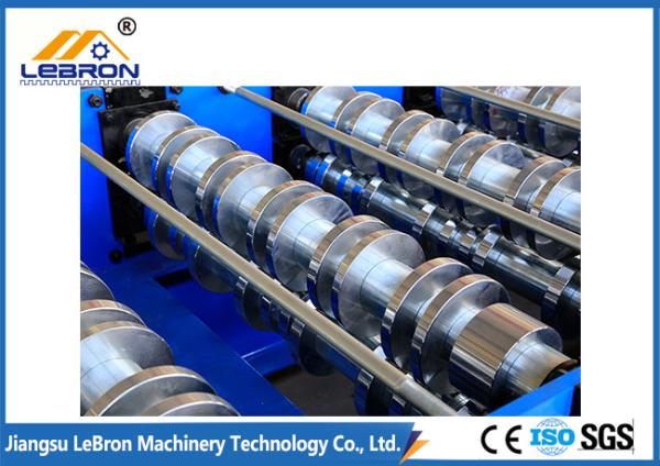 Stable Transmission Roof Tile Manufacturing Machine 8-12m/Min Forming Speed