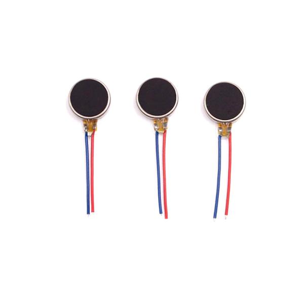 Coin Style Mini Flat Vibrating Motor 3V For Automatic Door Locks