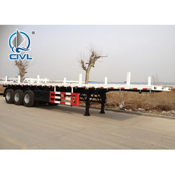 40 Feet Container Carrying flatbed Semi Trailer Trucks With JOST Landing Leg