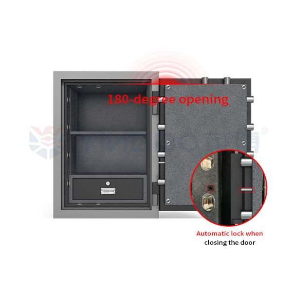 Limited Edition Fireproof Safe Box Double Alarm for Home Mechanical Lock