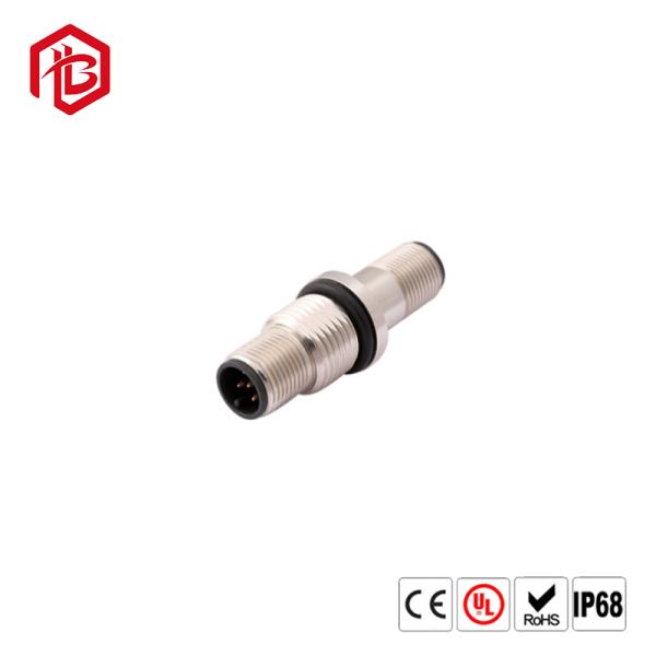 Cable hembra-varón 2 del conector los 2m de la prenda impermeable del sensor M12 PIN 3 4 5 6 7 8
