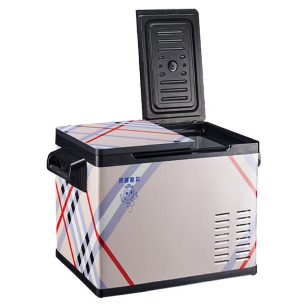 Réfrigérateur de voiture extérieur de 55 Go 12V Réfrigérateur de voiture avec compresseur Réfrigérateur de camping Congélateur