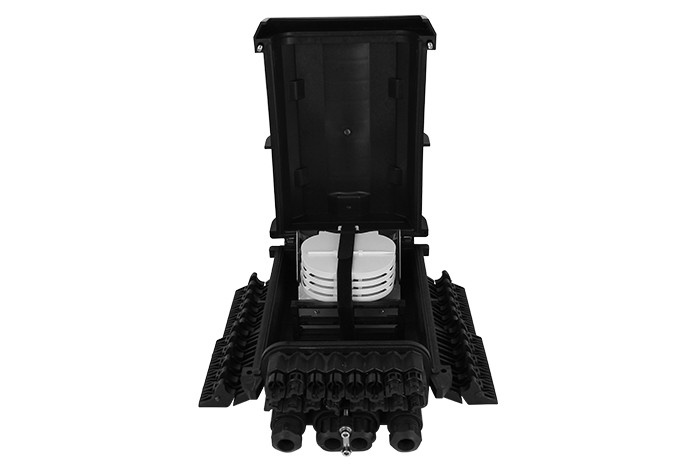 700 Durable 48 Core Fiber Optic Termination Box Waterproof 245mm*420mm*140mm