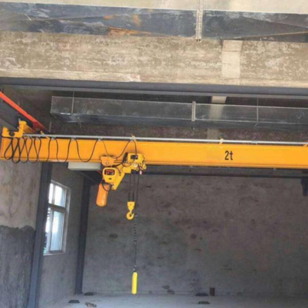 Período de 7,5 toneladas do guindaste 8m do EOT de Suspension Single Beam do modelo de LX