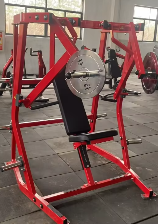 Commercial Plate Loaded Decline Seated steel Chest Press Machine for Lower Chest Workout