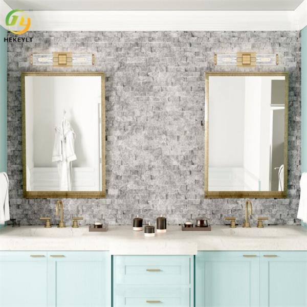 Свет света 2 стены поразительного металла золота стиля стеклянный современный