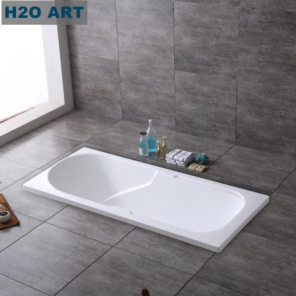 HA31 Simple Acrylic Built-in Tub with European Sales Drop and Customized Request