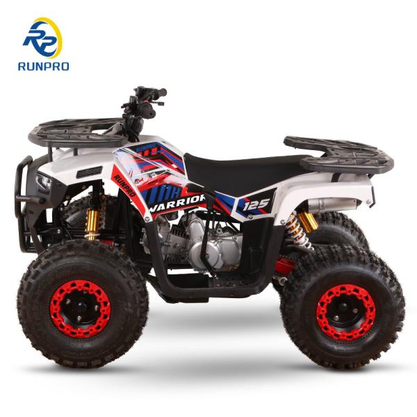 125CC All Terrain ATV Motorcycle 60km/h Max Speed Gasoline Transmission 4x4 UTV for Adult