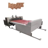 Máquina saindo ondulada de Slotter da separação do divisor 800mm