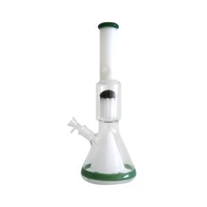 Le verre de Borosilicate intégré de tube de crochet de glace Bongs