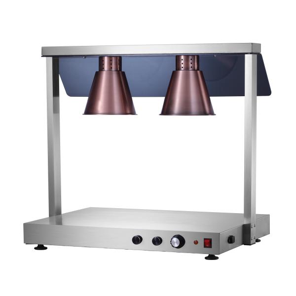 Appareil électrique de chauffage alimentaire Station lumineuse d'usage intérieur Lampe de chauffage commerciale Appareil de chauffage alimentaire