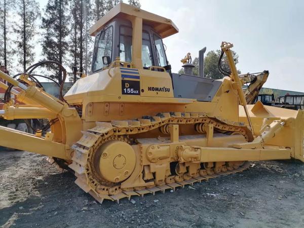 Comatsu D155ax 5 Bulldozer à rampe utilisée Bulldozer Komatsu utilisée
