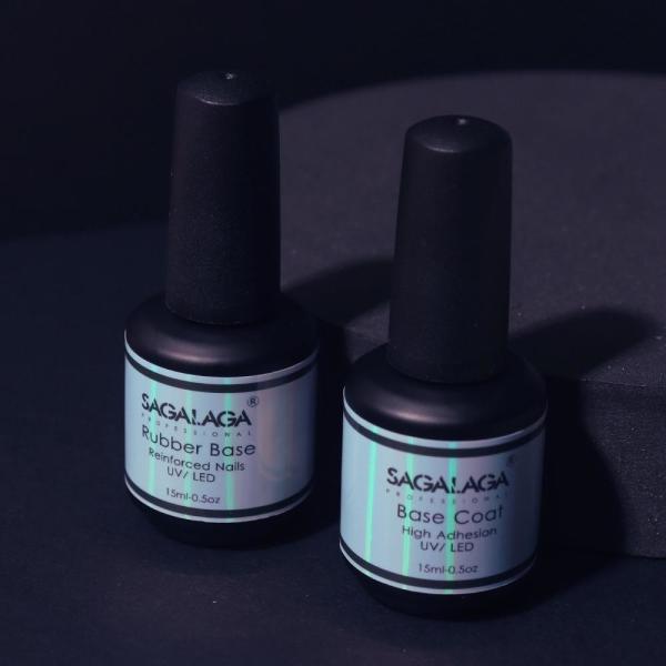 Thick Rubber Base Coat Clear Nail Uv Gel Polish for Perfect Nail Art Design and Long Lasting Nails